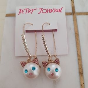 Betsey Johnson earrings